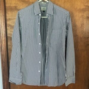 J. Crew Striped Blouse Sz XS